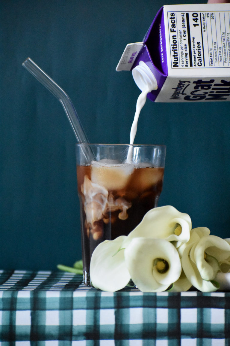 Chai Concentrate and Iced Latte